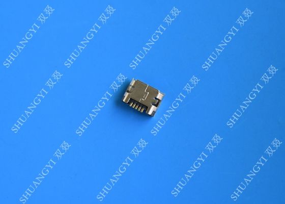 الصين PCB SMT Mini Cell Phone USB Connector Type B 5 Pin Female Socket Adapter Jack المزود