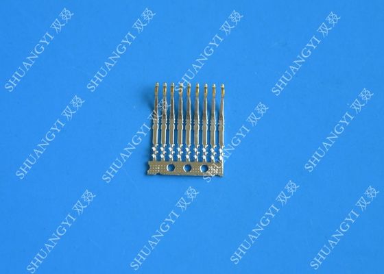 الصين Custom Stamping Copper Brass Wire Crimp Terminals Lugs For Electrical PCB المزود