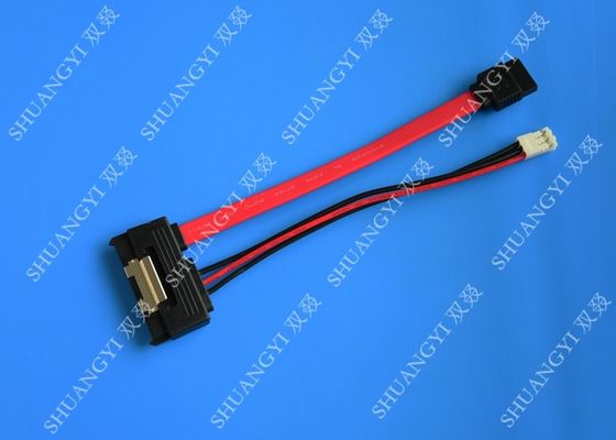 الصين Anti - Static Shielded SATA HDD Power Cable Male To Male Extension Lightweight المزود