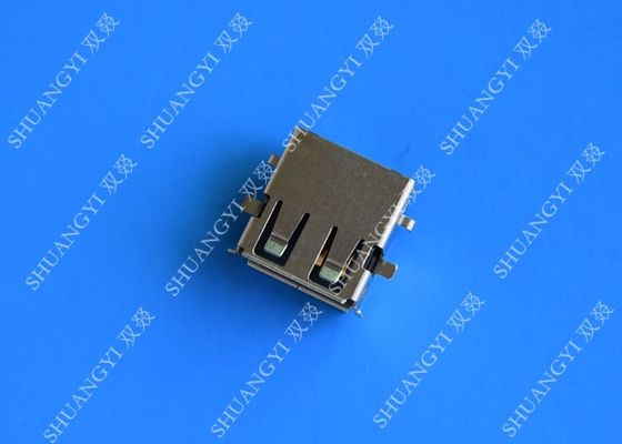 الصين 2.0 Female USB Type A Connector 4 Pin DIP 90 Degree Jack Socket For Server المزود