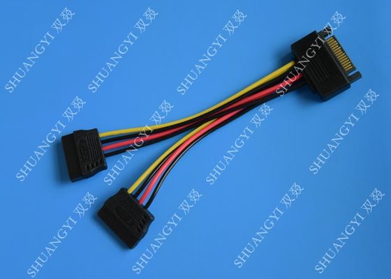 الصين SATA To Dual SATA Data Cable Splitter SSD HDD SATA Cable For Hard Drive المزود