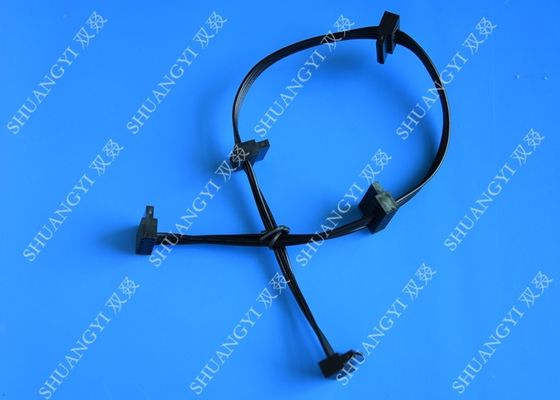 الصين 18 AWG 4x SATA Power Splitter Adapter Cable SATA Serial ATA Power Cable المزود