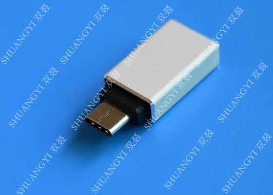الصين Type C Male to USB 3.0 A Female Apple Micro USB White With Nickel Plated Connector المزود