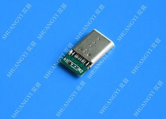 الصين Type C USB 3.1 Waterproof Micro USB Connector Metal For Mobile Phone المزود