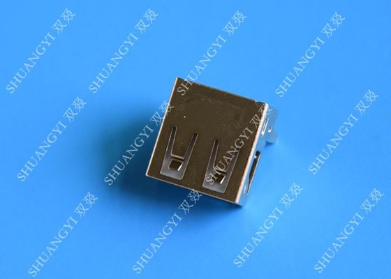 الصين Female Straight Pin USB Charging Connector With 30 MΩ Contact Resistance المزود
