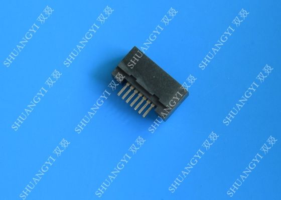 الصين 7 Pin ESATA Port Connector Straight Solder Inverted Type For Laptop المزود