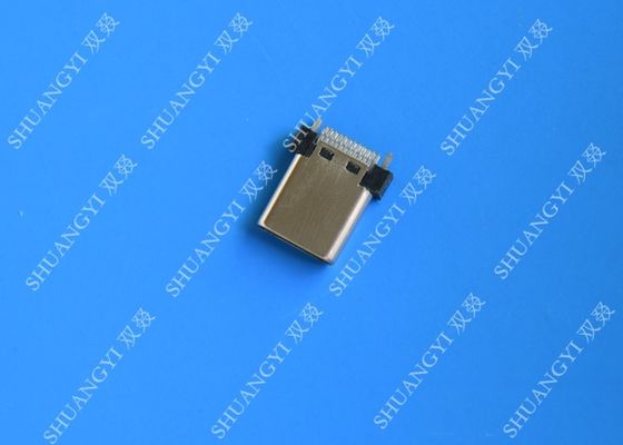 الصين On The Go OTG Waterproof Micro USB Connector 24 Pin Stainless Steel Color المزود