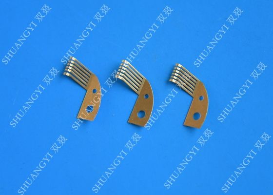 الصين Custom Battery Electrical Crimp Terminals Lug Type Copper High Precision المزود
